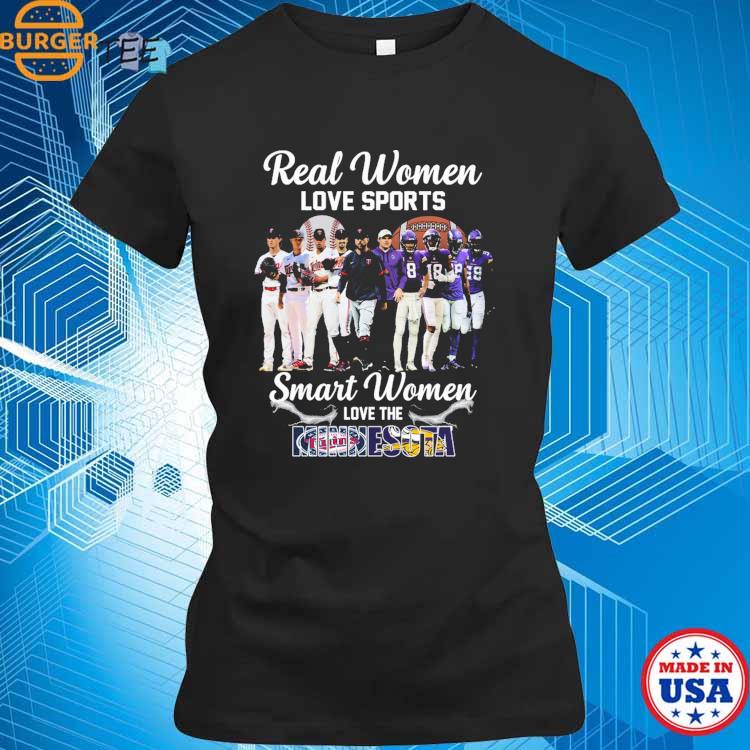 Official Smart Women Love Minnesota Vikings Shirt, hoodie, sweater, long  sleeve and tank top