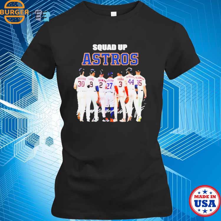 Squad Up Astros Signature T-Shirt, hoodie, sweater, long sleeve