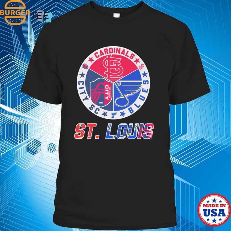 ST Louis Cardinals City SC And Blues 2023 Shirt, hoodie, sweater, long  sleeve and tank top