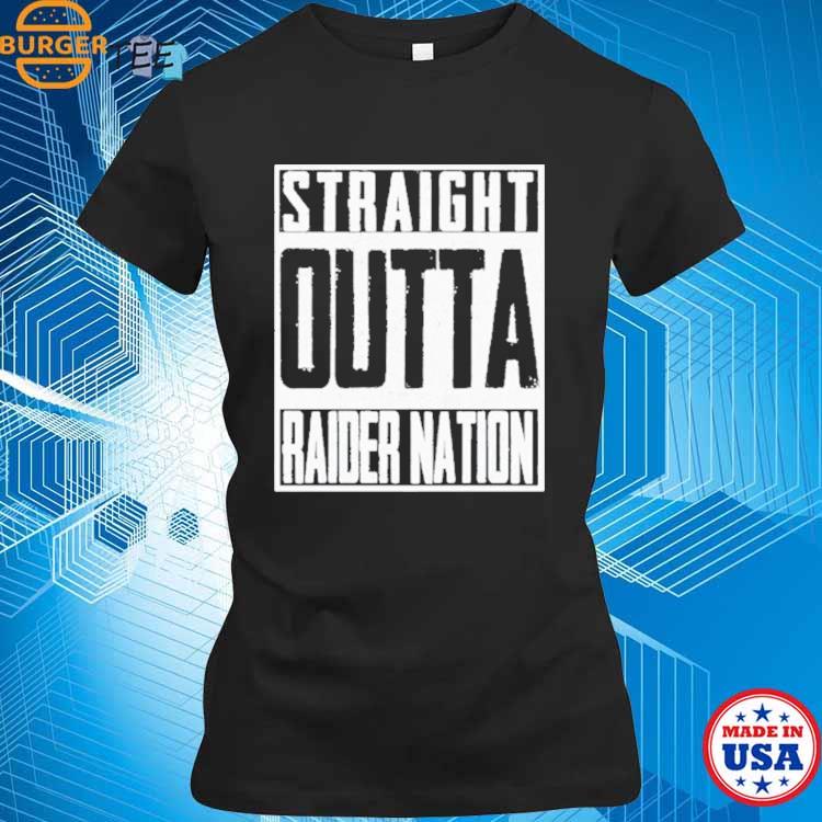 Straight Outta Raider Nation Las Vegas Raiders T-Shirt, hoodie, sweater,  long sleeve and tank top