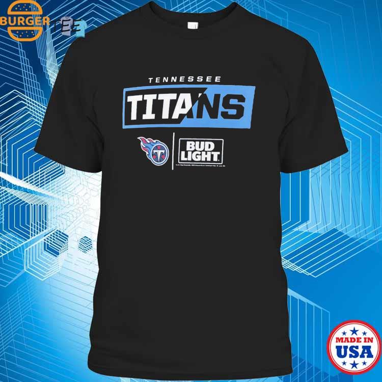 Tennessee Titans Fanatics Branded Nfl X Bud Light T-shirt