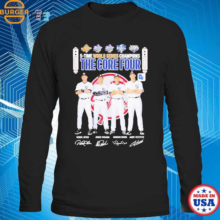 The Core Four New York Yankees 5 Time Shirt, hoodie, sweater, long sleeve  and tank top