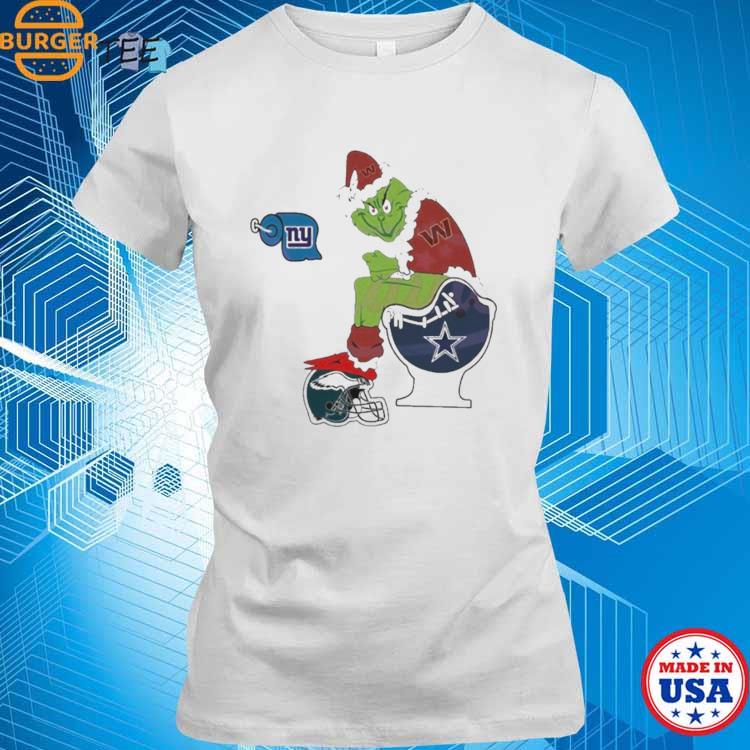 Official The grinch Washington commanders Dallas Cowboys T-shirt, hoodie,  tank top, sweater and long sleeve t-shirt