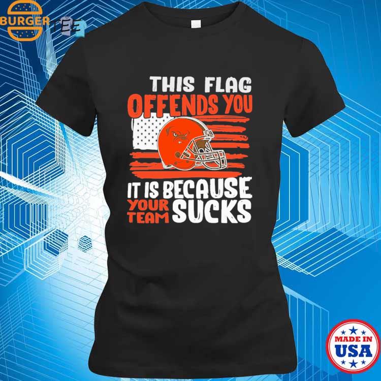 If This Chicago Bears Flag Offends You Your Team Suck T-Shirt - T