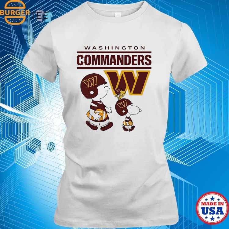 Washington Commanders Snoopy Charlie Brown Tee Shirt Hoodie Tank