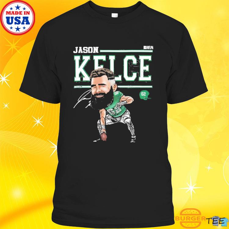 Jason Kelce Philadelphia Cartoon Nfl T-shirt Hoodie - Shibtee Clothing