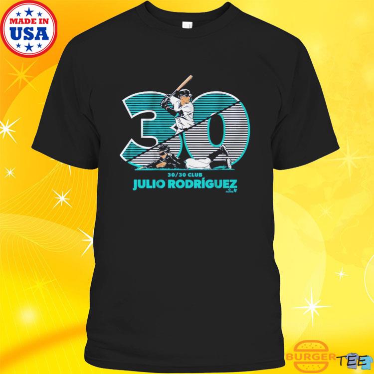 Official julio Rodriguez 30 30 Club Shirt, hoodie, sweater, long