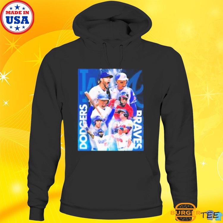 Official atlanta Braves vs Los Angeles Dodgers 2023 MLB gameday matchup  shirt, hoodie, sweater, long sleeve and tank top