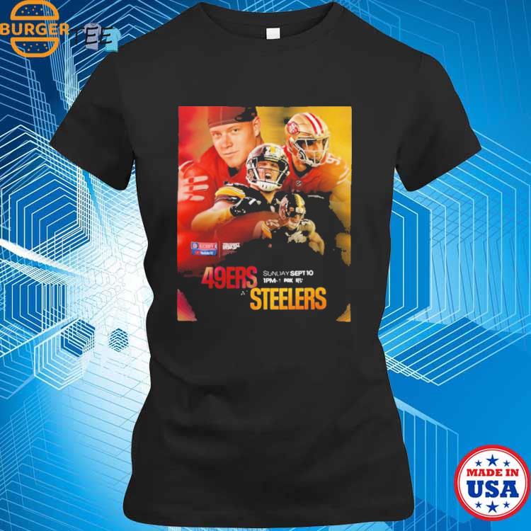 San Francisco 49ers Vs Pittsburgh Steelers 2023 NFL Kickoff shirt, hoodie,  sweater, long sleeve and tank top