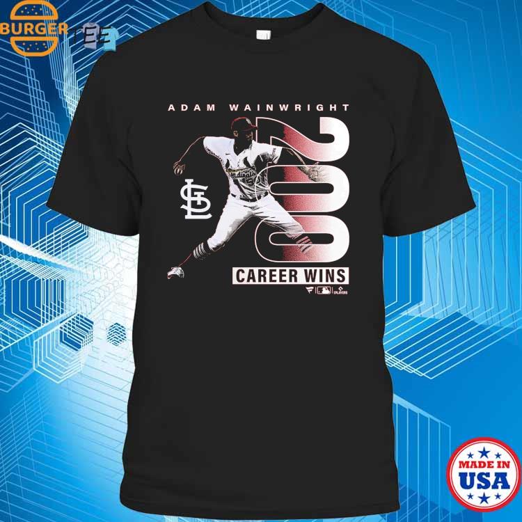 Adam wainwright st louis cardinals 200th career win shirt, hoodie, sweater,  long sleeve and tank top