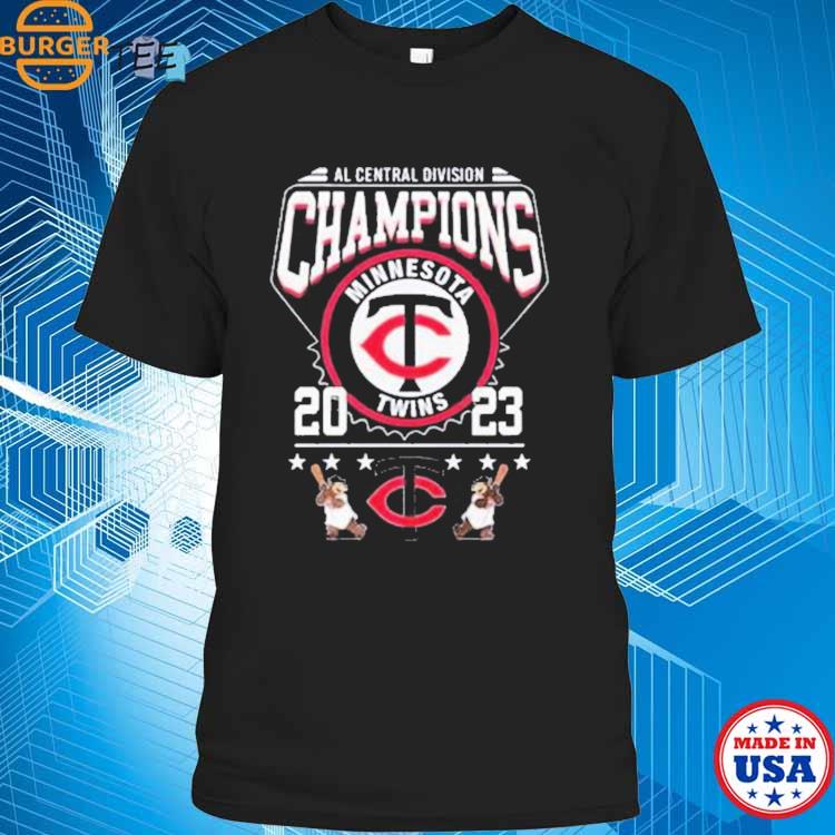 Official aL Central Division Champions 2023 Minnesota Twins Mascot Shirt,  hoodie, sweater, long sleeve and tank top