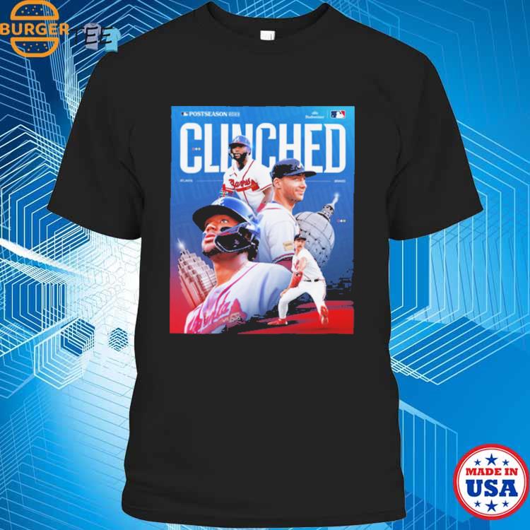 Atlanta Braves Clinched 2022 Mlb Postseason Shirt - High-Quality