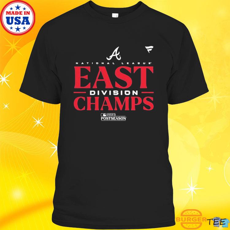 Atlanta Braves National League East Champions 2023 Shirt, hoodie,  longsleeve, sweatshirt, v-neck tee