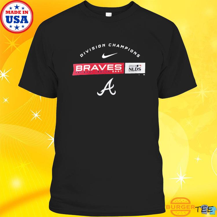 Official Atlanta braves nike 2023 nl east Division champions T-shirt, hoodie,  tank top, sweater and long sleeve t-shirt