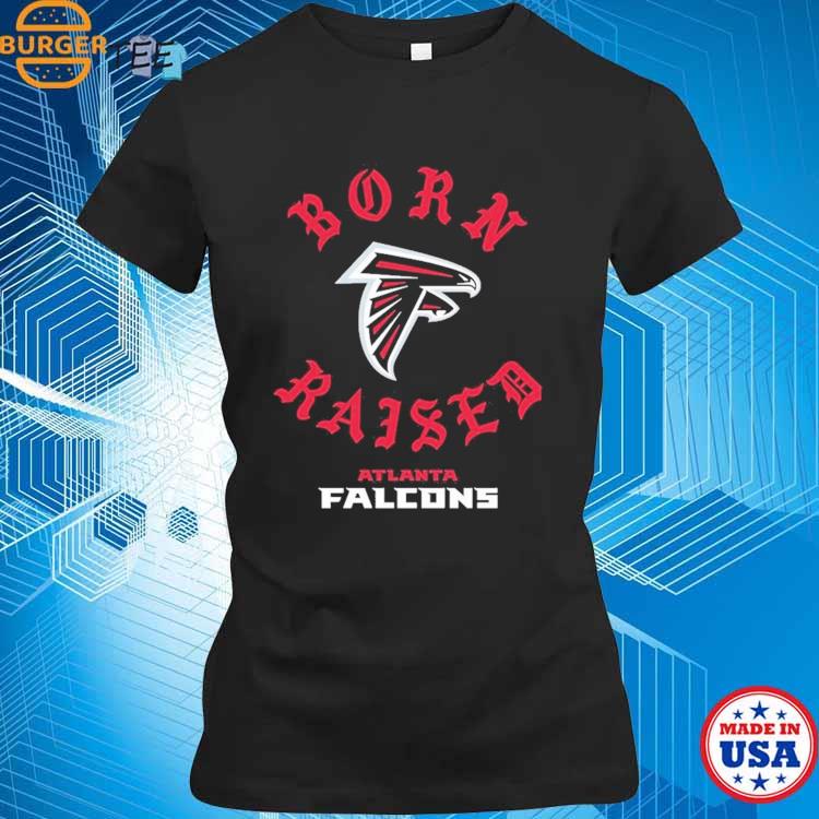 Atlanta Falcons Born X Raised 2023 T Shirt