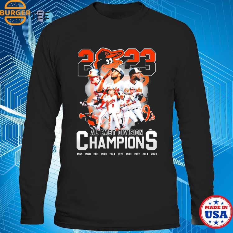 Official baltimore Orioles Nike 2023 AL East Division Champions T-Shirt,  hoodie, sweater, long sleeve and tank top