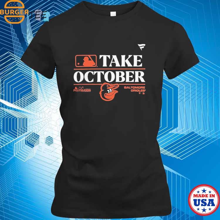 Men's Baltimore Orioles Fanatics Branded Orange 2023 Postseason Locker Room  T-Shirt