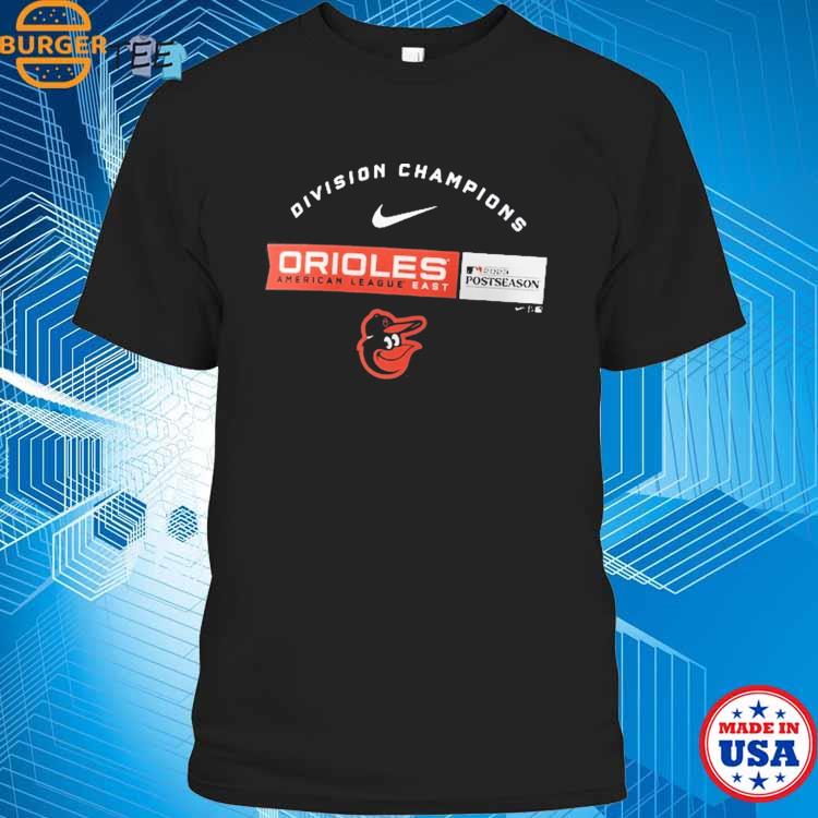 Baltimore Orioles Nike 2023 AL East Division Champions T-Shirt