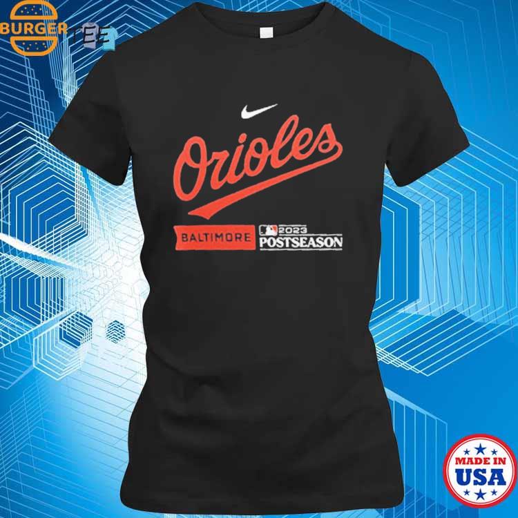 Baltimore Orioles Nike 2023 Postseason Authentic Collection Dugout T-shirt  - Shibtee Clothing
