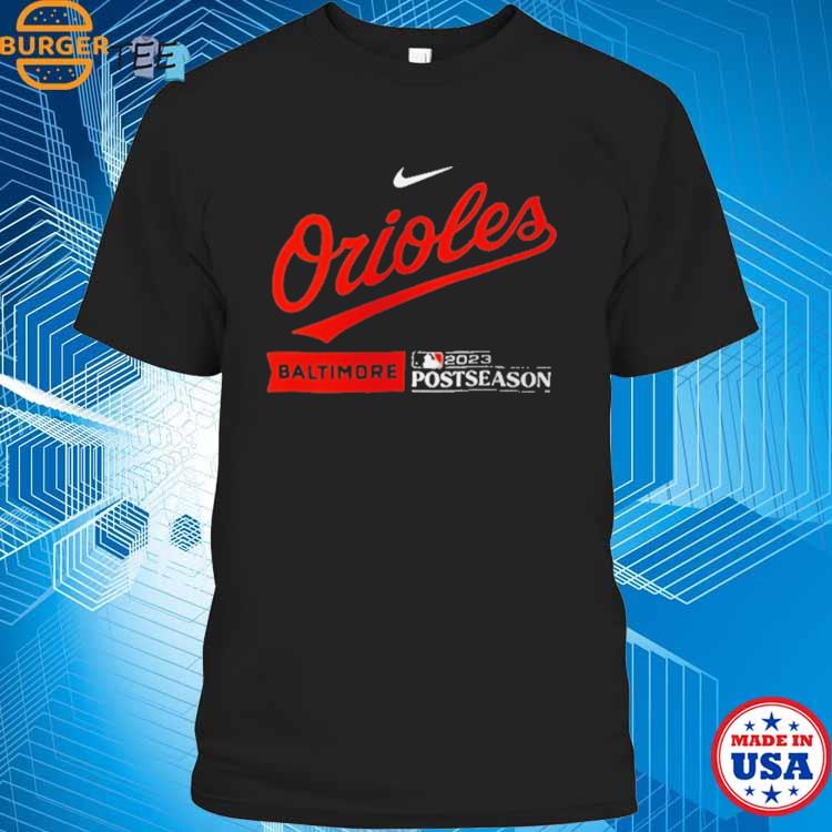 Baltimore Orioles Nike Black 2023 Postseason Authentic Collection Dugout  Shirt, hoodie, sweater, long sleeve and tank top
