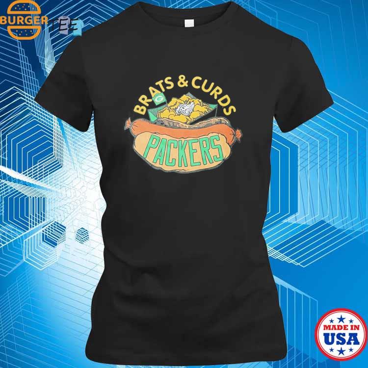 Brats Curds Packers Shirt Nfl X Flavortown Green Bay Packers