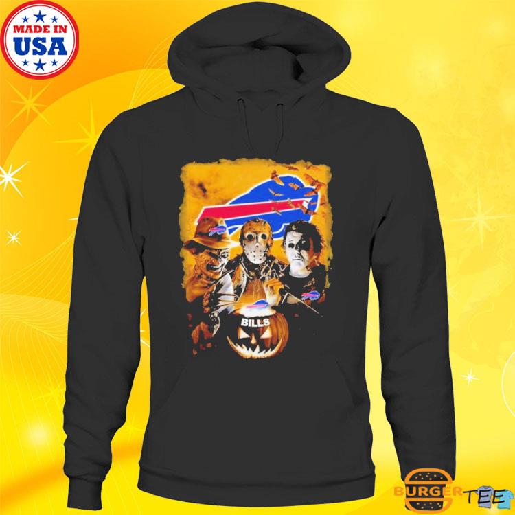 Official Buffalo bills michael myers freddy krueger jason voorhees halloween  2023 shirt, hoodie, sweater, long sleeve and tank top