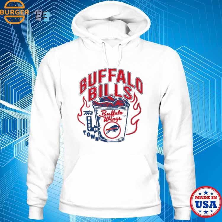 Buffalo Bills The Best In Town Buffalo Wings T-Shirt