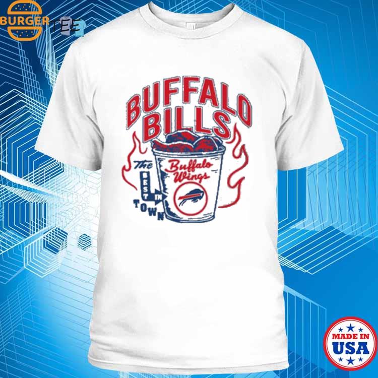 Buffalo Bills The town Buffalo Wings shirt, hoodie, sweater and long sleeve