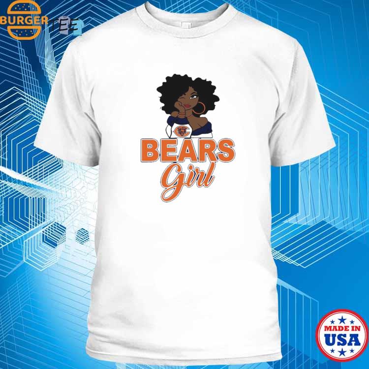 Original Chicago Bears Black Girl Shirt,Sweater, Hoodie, And Long