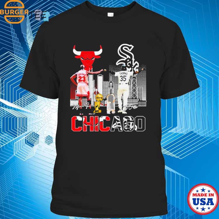 Chicago Sports Teams Michael Jordan And Frank Thomas Shirt, hoodie,  sweater, long sleeve and tank top