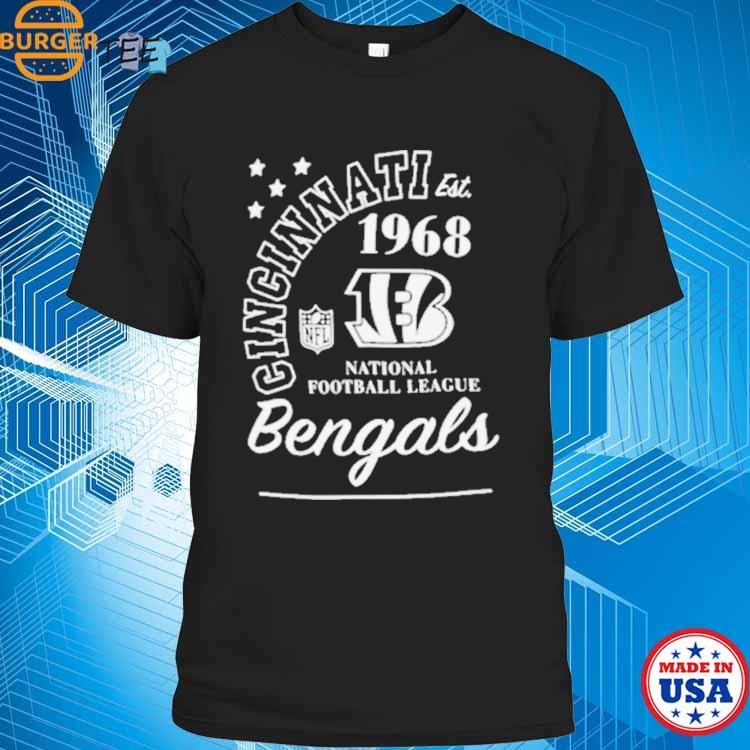 Cincinnati Est 1968 Bengals Football shirt, hoodie, sweater, long sleeve  and tank top