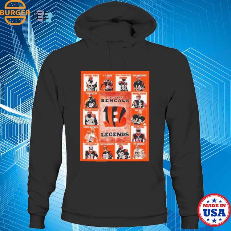 Official official CincinnatI bengals legends shirt, hoodie