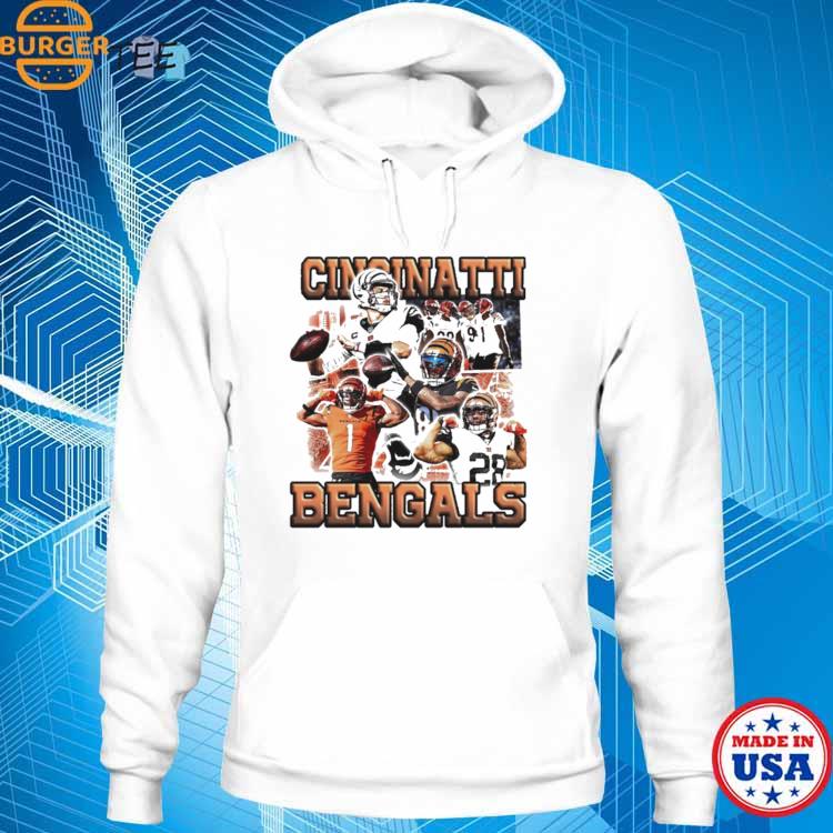 bengals retro hoodie