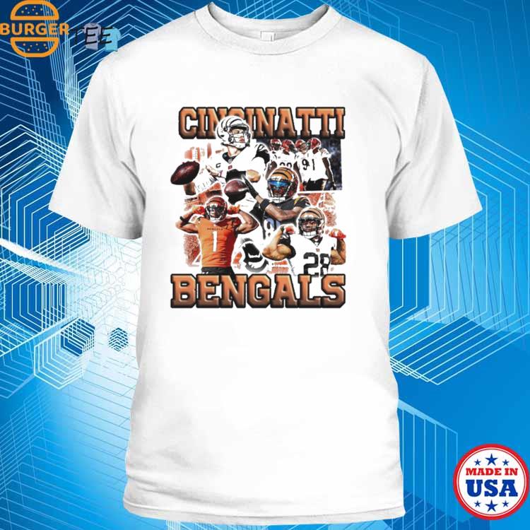 Cincinnati Bengals Team players retro shirt, hoodie, sweater, long