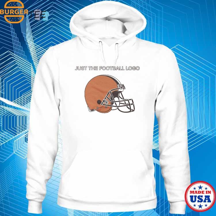 Official cleveland Browns Just The Football Logo Shirt, hoodie, sweater,  long sleeve and tank top