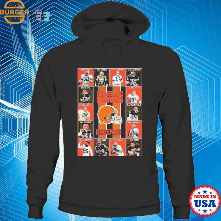 Cleveland Browns Legends Poster Shirt, hoodie, sweater, long