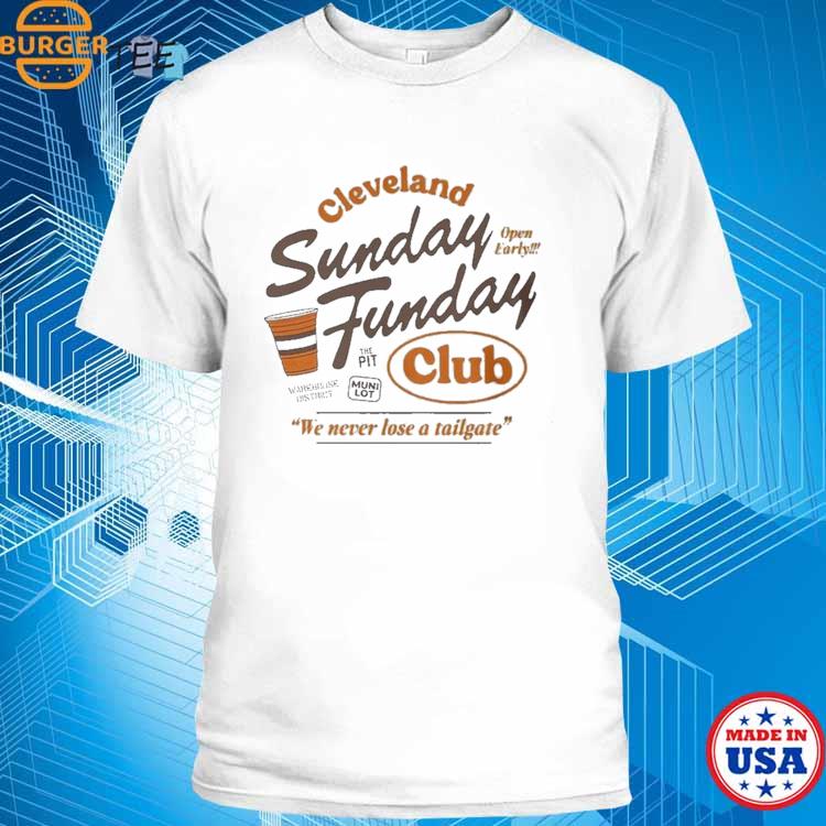 Cleveland Browns Sunday Funday Club Shirt