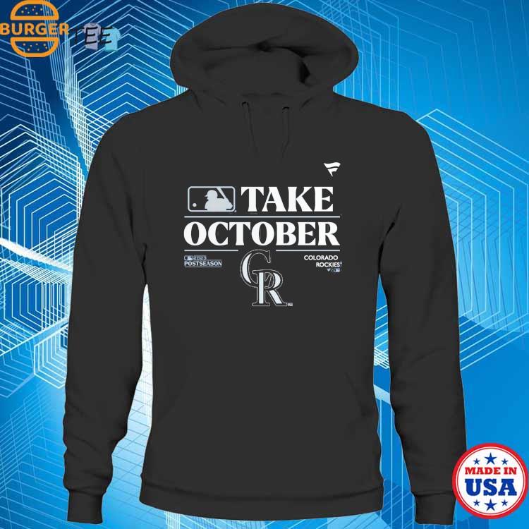 Official Logo Colorado Rockies Take October Playoffs Postseason