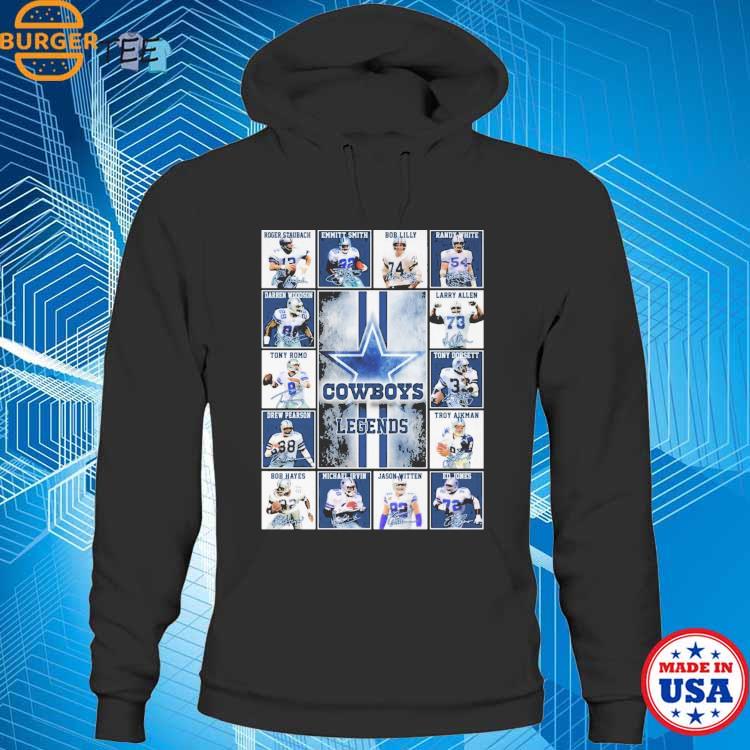 Dallas Cowboys Legends Teams Signatures Shirt, hoodie, sweater, long sleeve  and tank top