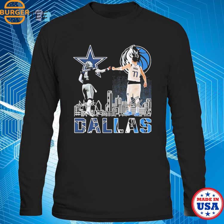 Dallas Cowboys Prescott And Mavericks Doncic City Champion Shirt, hoodie,  sweater, long sleeve and tank top