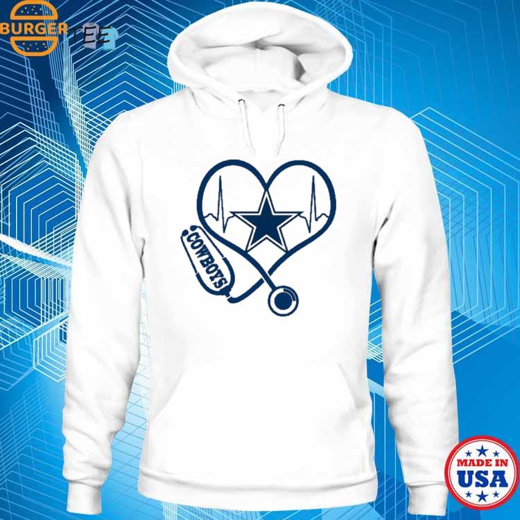 Dallas Cowboys heartbeat shirt, hoodie, sweater and v-neck t-shirt