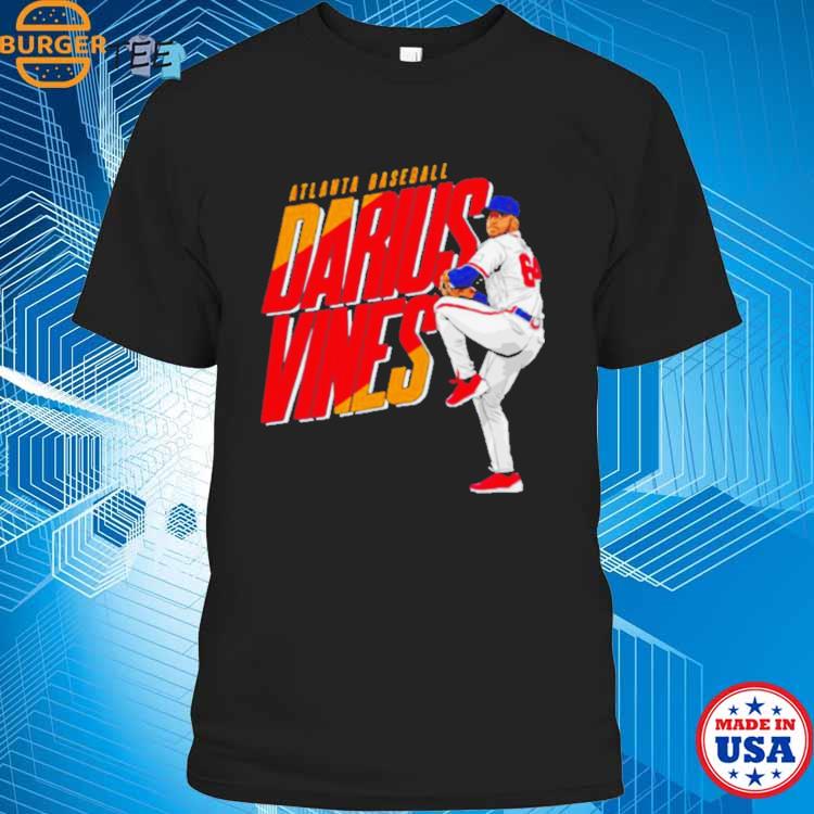 Darius Vines Atlanta Braves Baseball MLBPA Shirt, hoodie, sweater, long  sleeve and tank top