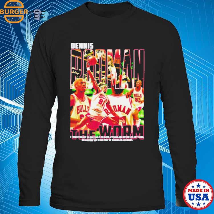 Dennis Rodman Chicago Bulls The Worm Shirt