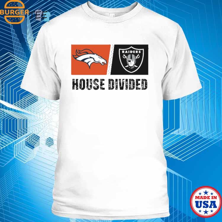 Denver Broncos vs Las Vegas Raiders House Divided Shirt, hoodie, sweater,  long sleeve and tank top