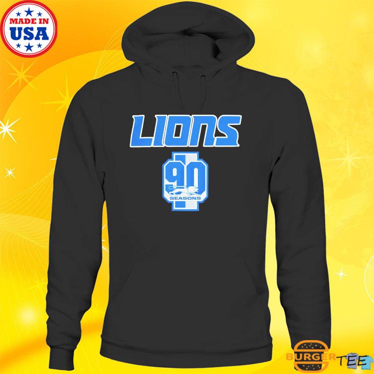 Detroit Lions Celebrate 90th Season Shirt - High-Quality Printed Brand