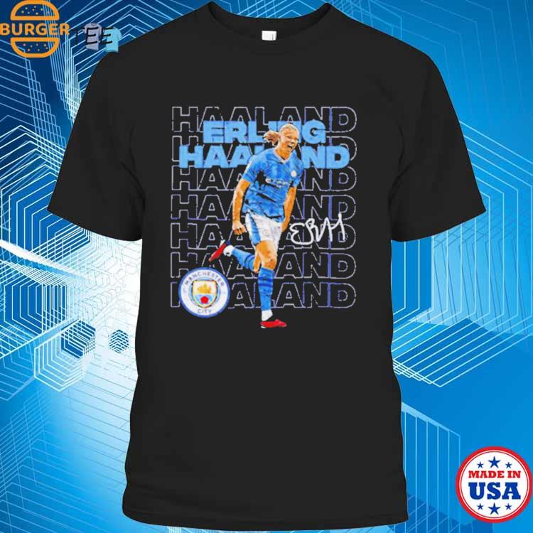 Official Erling haaland manchester city design premier league T-shirt,  hoodie, tank top, sweater and long sleeve t-shirt