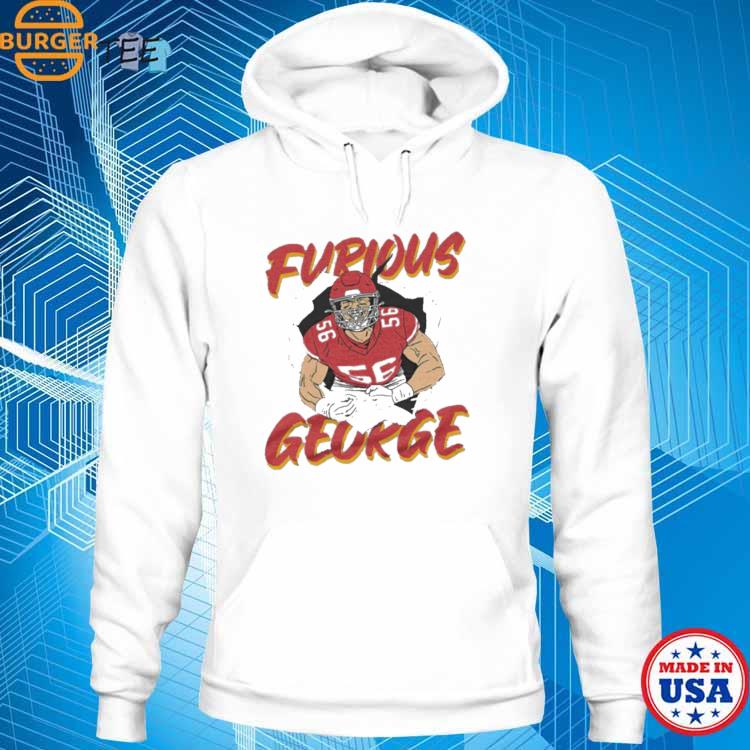 Number 56 Furious George Karlaftis Shirt, hoodie, longsleeve, sweater