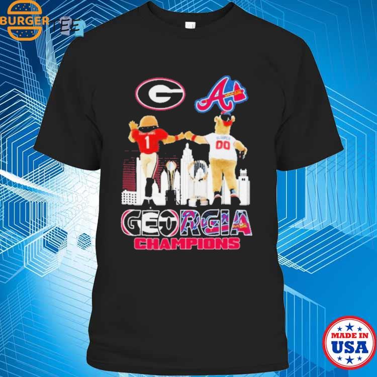 Official Georgia Bulldogs and Atlanta Braves we are the champions shirt,  hoodie, sweater, long sleeve and tank top