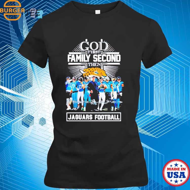 Jacksonville Jaguars NFL Personalized God First Family Second