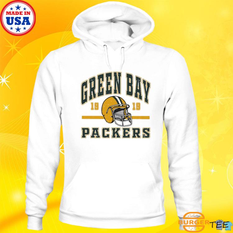 Green Bay American Football Sweatshirt Vintage Style 1919 Helmet